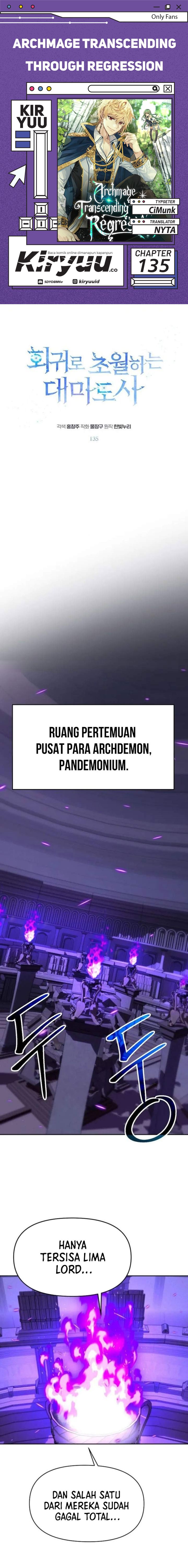 Archmage Transcending Through Regression Chapter 135