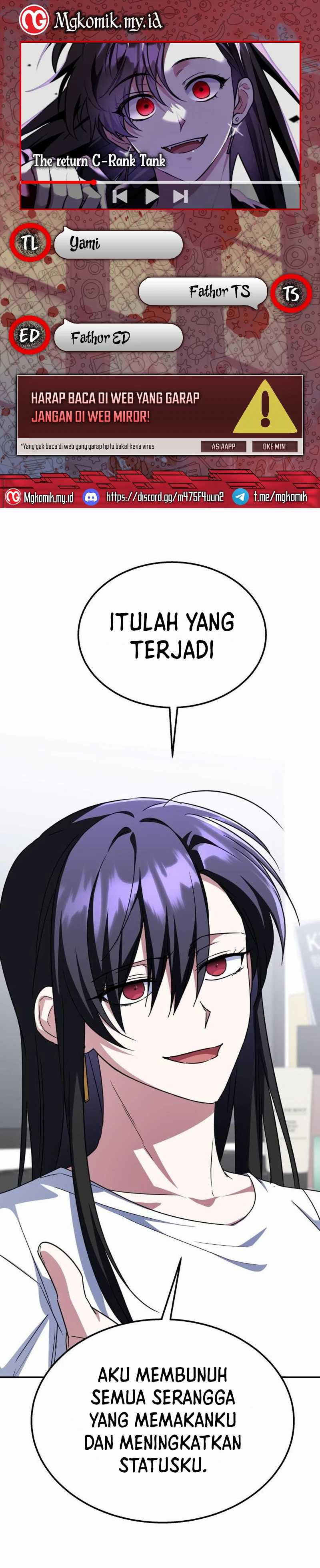 The Returned C-Rank Tank Won’t Die! Chapter 11