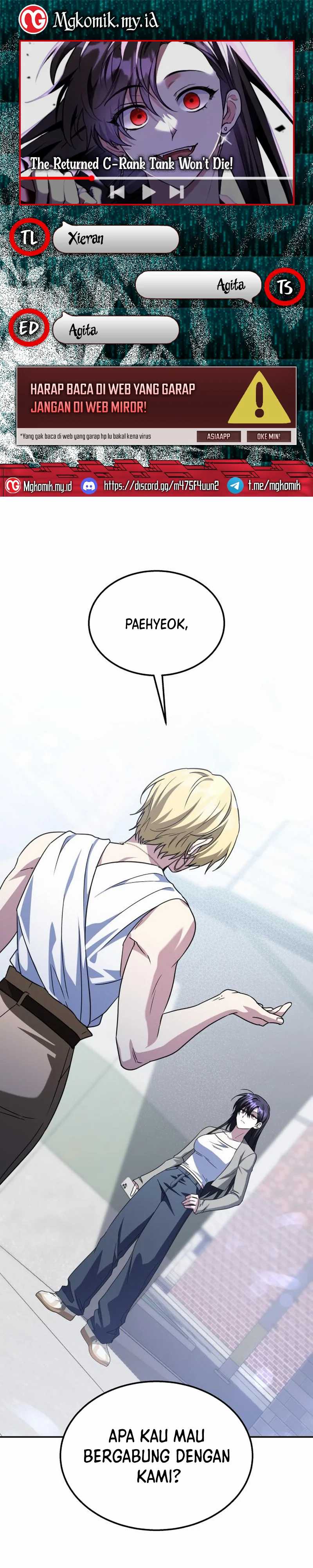 The Returned C-Rank Tank Won’t Die! Chapter 13