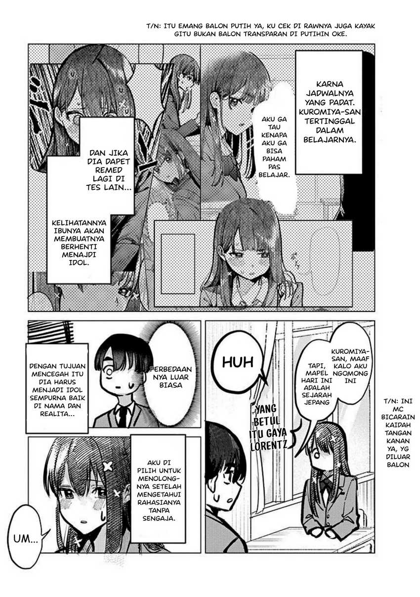 Houkago no Idol ni wa Himitsu ga aru Chapter 02