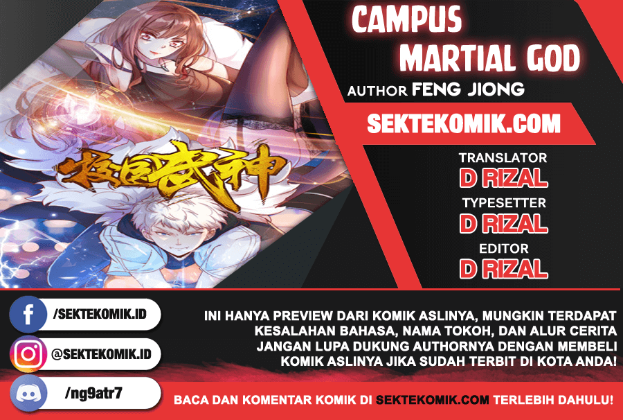 Campus Martial God Chapter 1