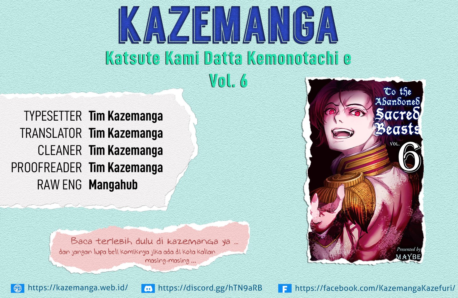 Katsute Kami Datta Kemonotachi e Chapter 29