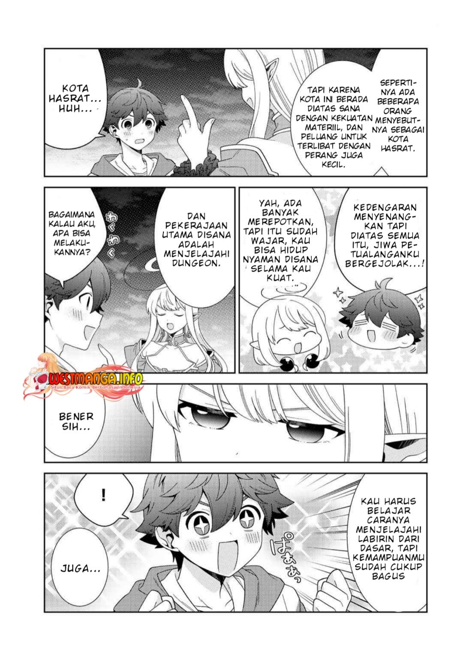 Seirei-tachi no Rakuen to Risou no Isekai Seikatsu Chapter 34