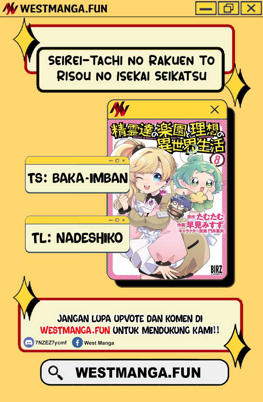 Seirei-tachi no Rakuen to Risou no Isekai Seikatsu Chapter 68