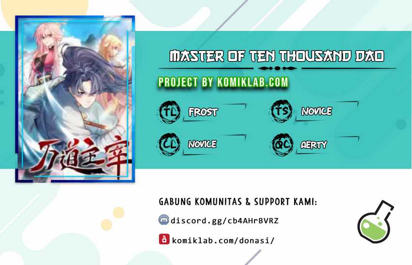Master of Ten Thousand Dao Chapter Master of ten thousand dao chapter 01