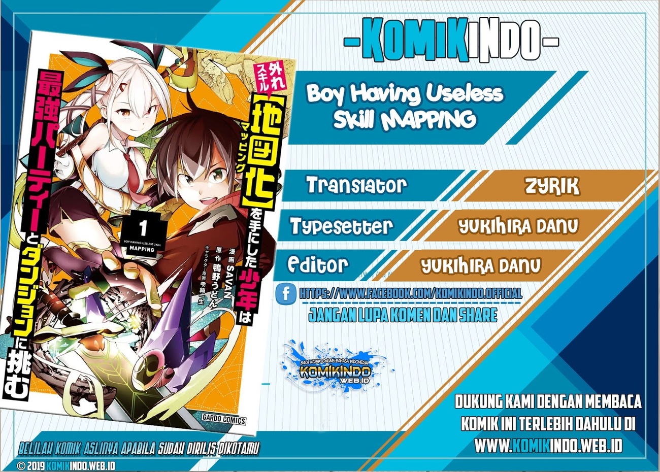 Hazure Skill [Mapping] wo Te ni Shita Shonen ha Saikyou Party to Dungeon ni Idomu Chapter 10.2 page 0