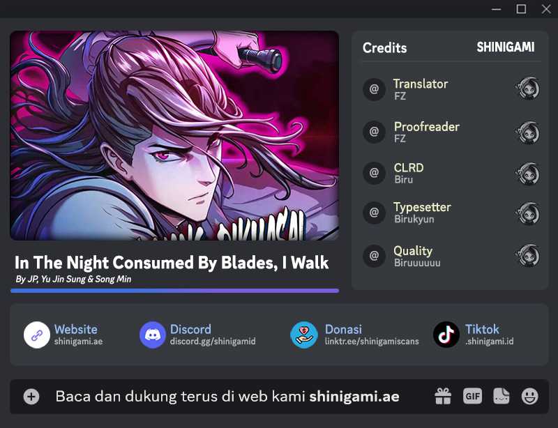 In the Night Consumed by Blades, I Walk (Sword Fanatic Wanders Through The Night) Chapter 118