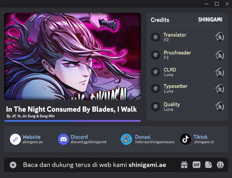 In the Night Consumed by Blades, I Walk (Sword Fanatic Wanders Through The Night) Chapter 131