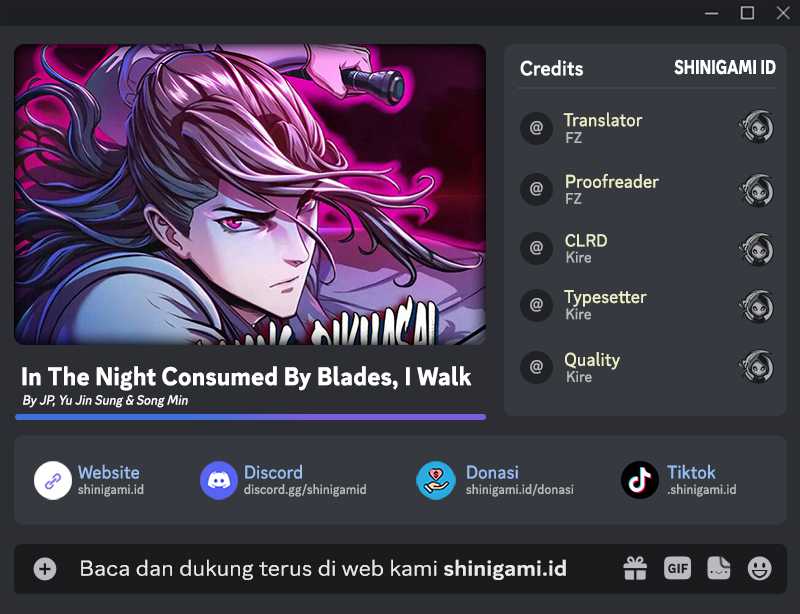 In the Night Consumed by Blades, I Walk (Sword Fanatic Wanders Through The Night) Chapter 74