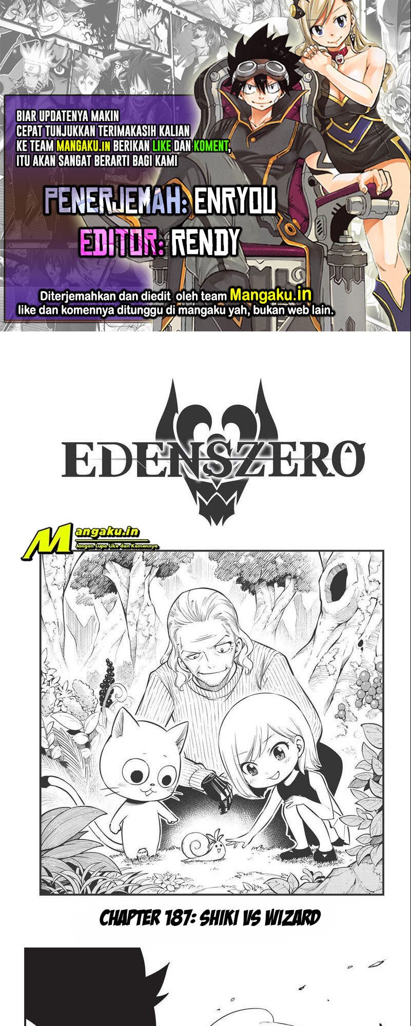 Eden’s Zero Chapter 187