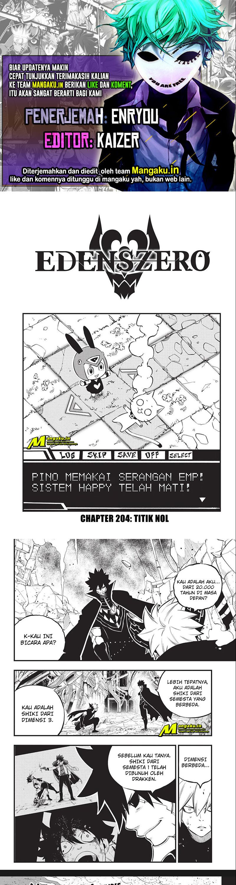 Eden’s Zero Chapter 204