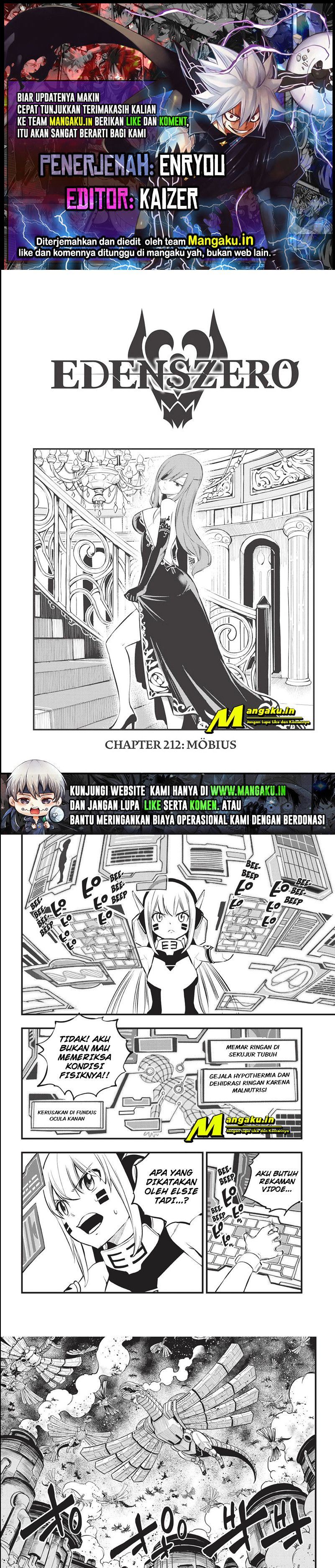 Eden’s Zero Chapter 212