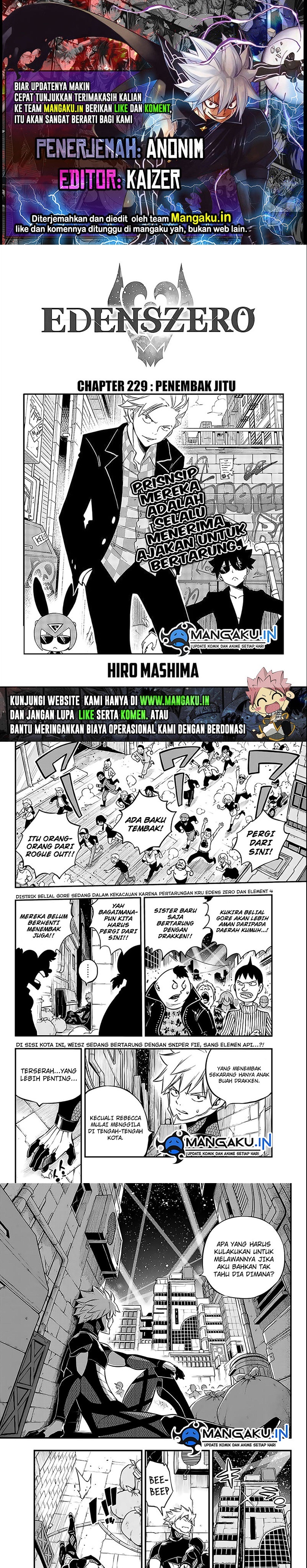 Eden’s Zero Chapter 229