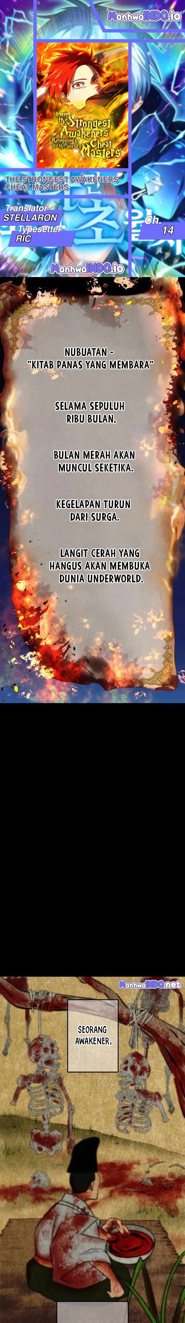 I Am the Strongest Awakeners, Recognized by All of the World’s Cheat Masters Chapter 14