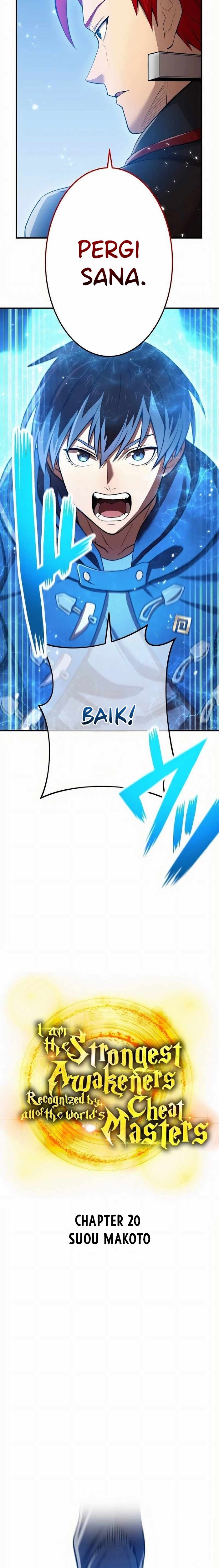 I Am the Strongest Awakeners, Recognized by All of the World’s Cheat Masters Chapter 20