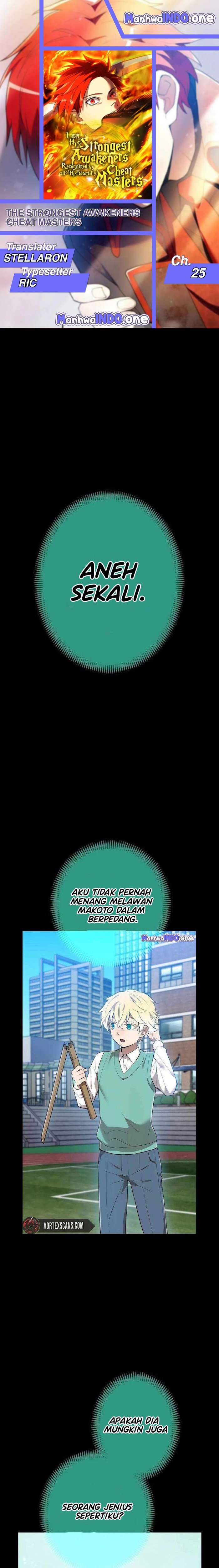 I Am the Strongest Awakeners, Recognized by All of the World’s Cheat Masters Chapter 25