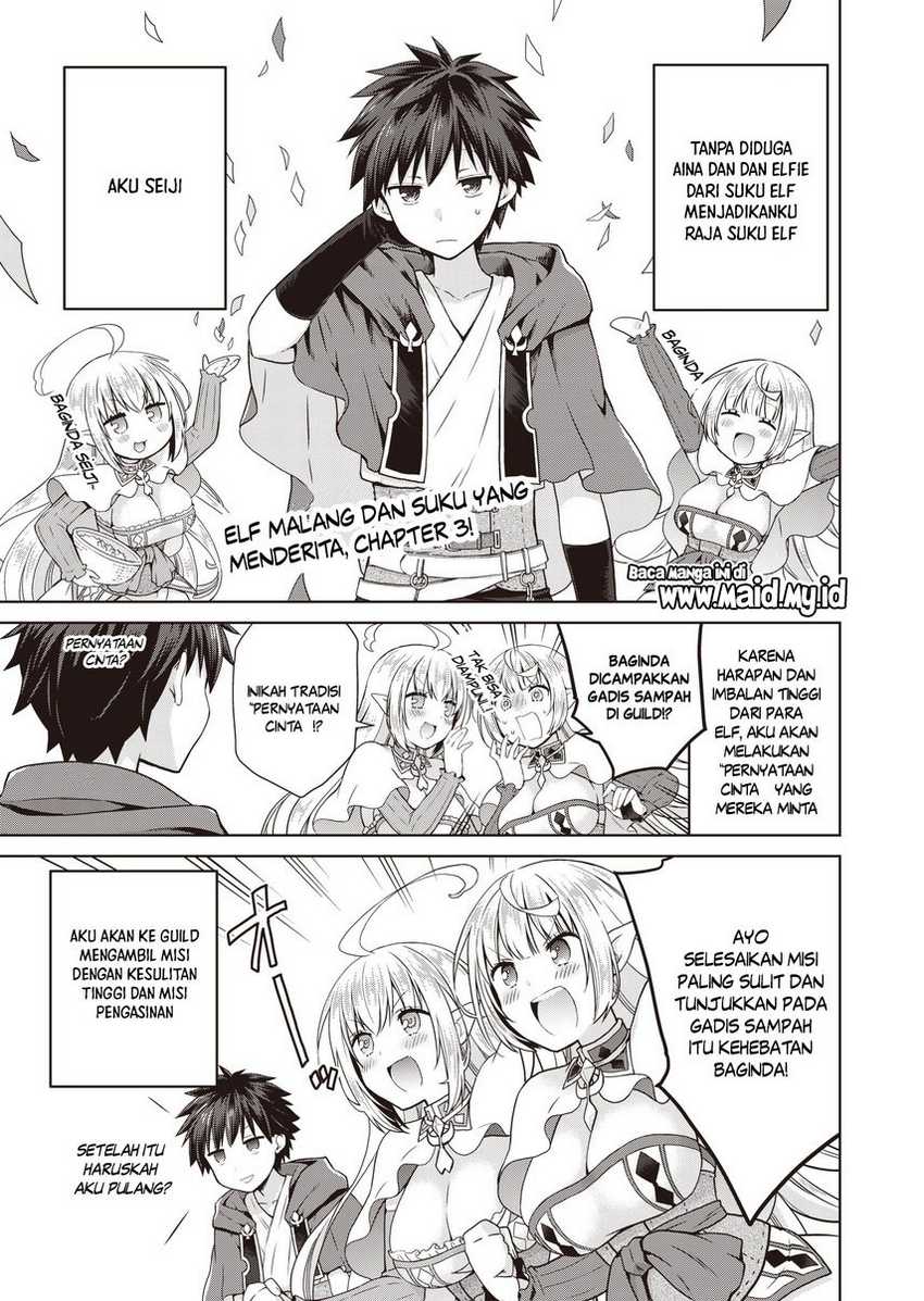 Dakara Katte Ni Yusha Toka Hao Ni Nintei Sun No Yamero Yo! Elf Zoku Mo Kokuo Sama Mo Hirefusu Hodo Ore Ha Idaina Yakuwarirashi Chapter 03