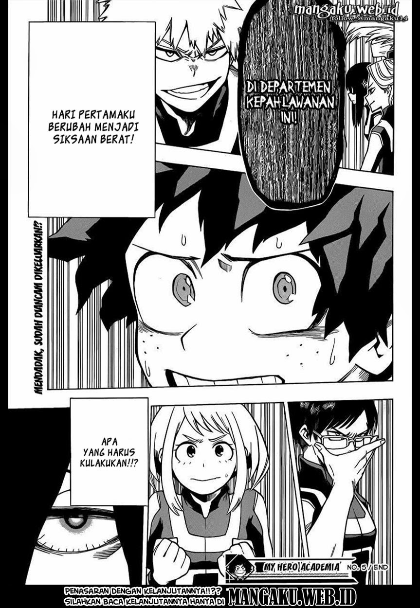 Boku no Hero Academia Chapter 5