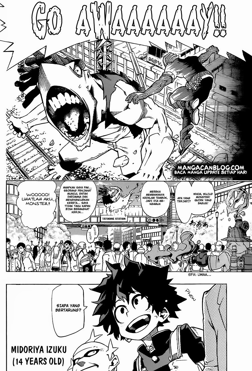 Boku no Hero Academia Chapter 1