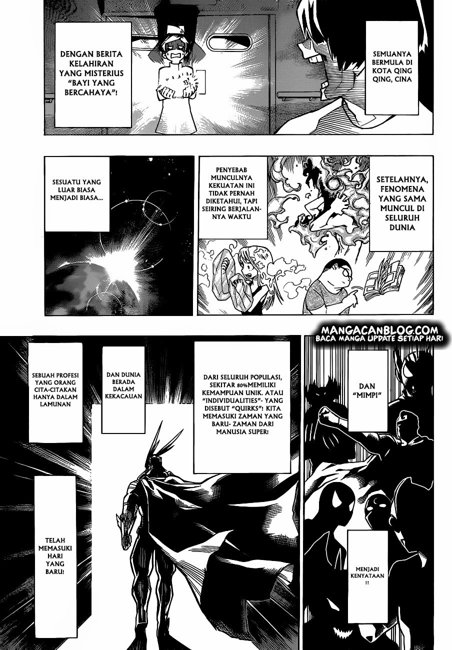 Boku no Hero Academia Chapter 1