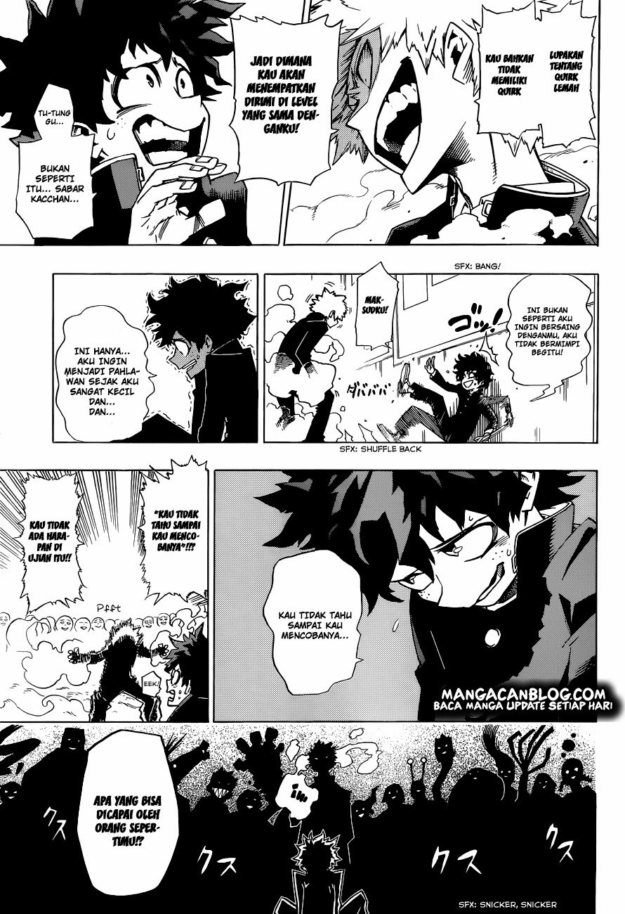 Boku no Hero Academia Chapter 1