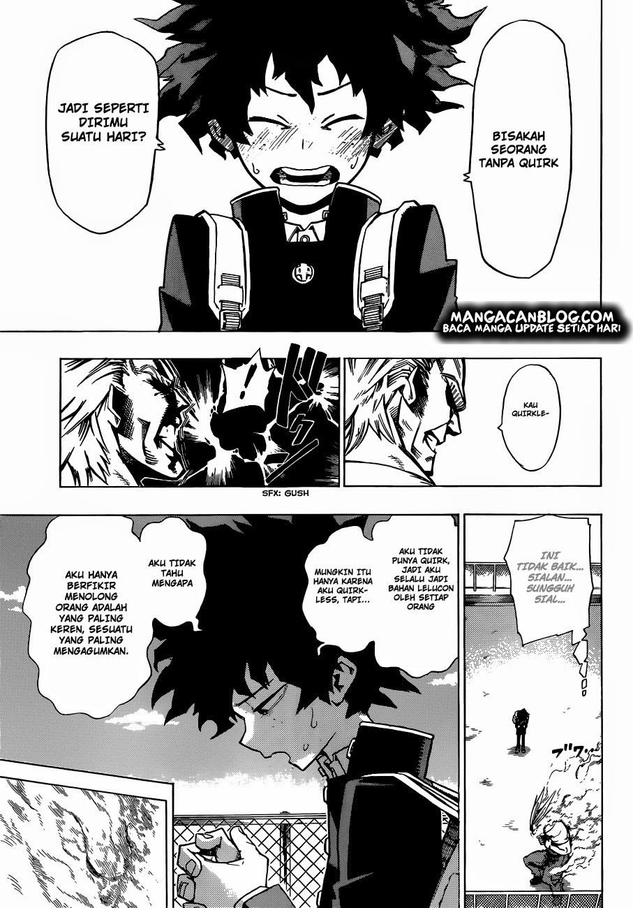 Boku no Hero Academia Chapter 1