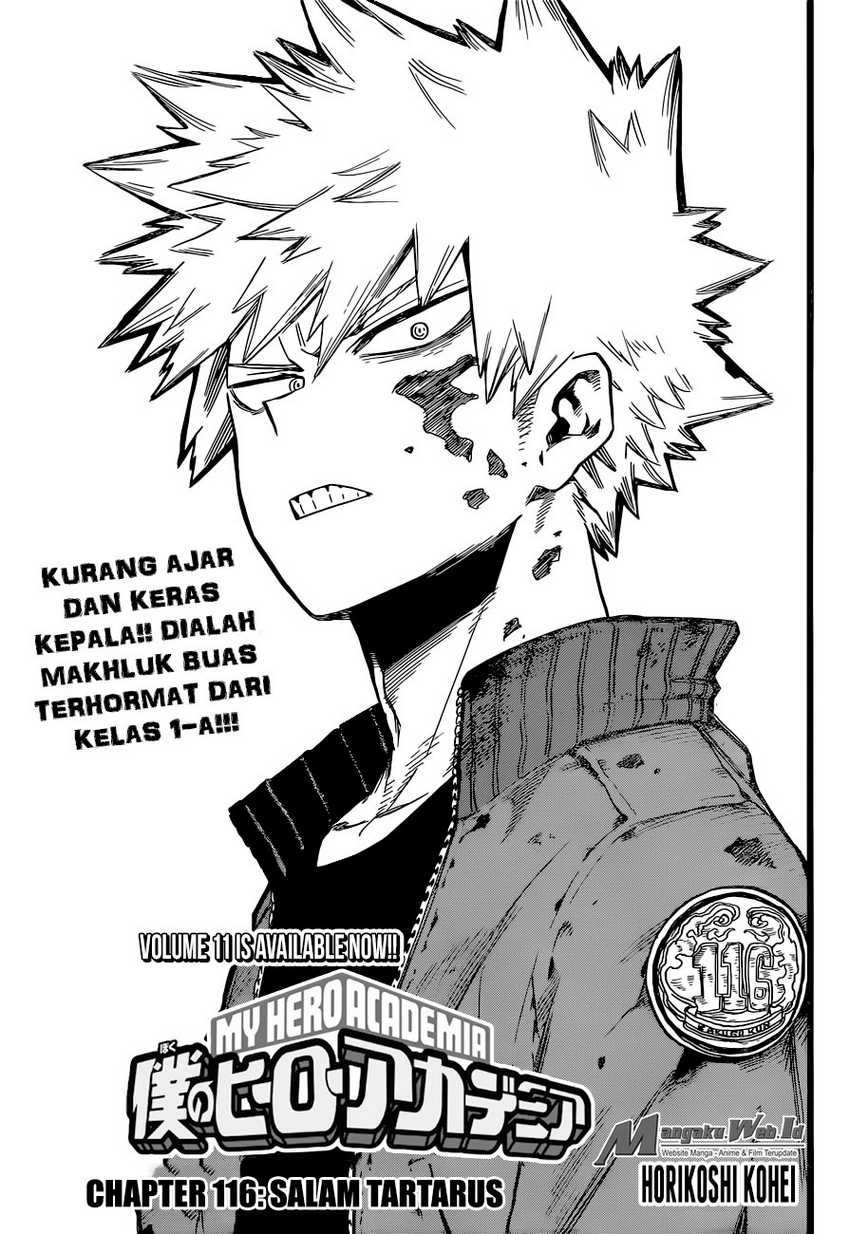 Boku no Hero Academia Chapter 116