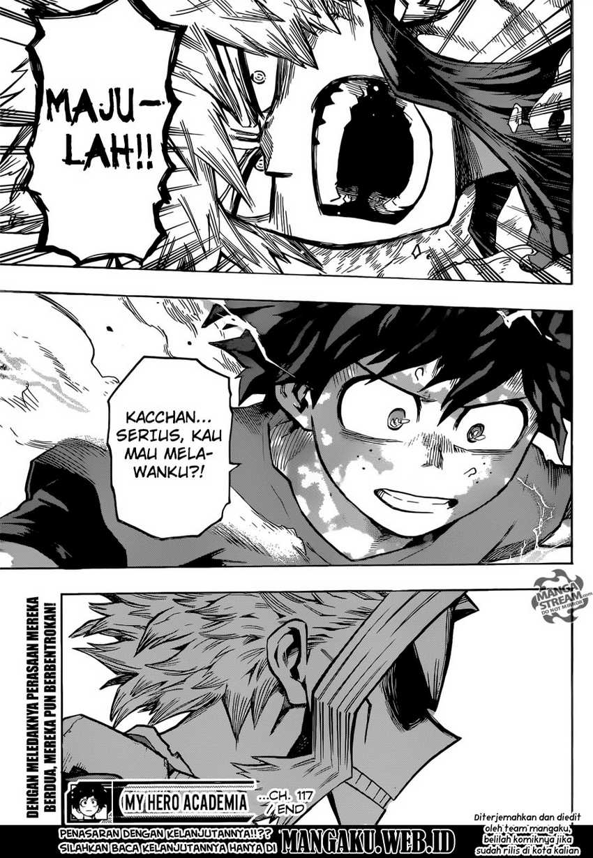 Boku no Hero Academia Chapter 117