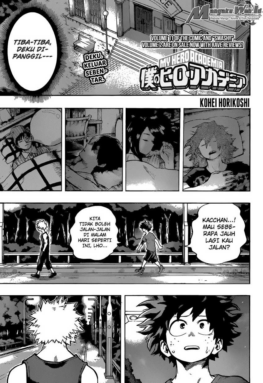 Boku no Hero Academia Chapter 117