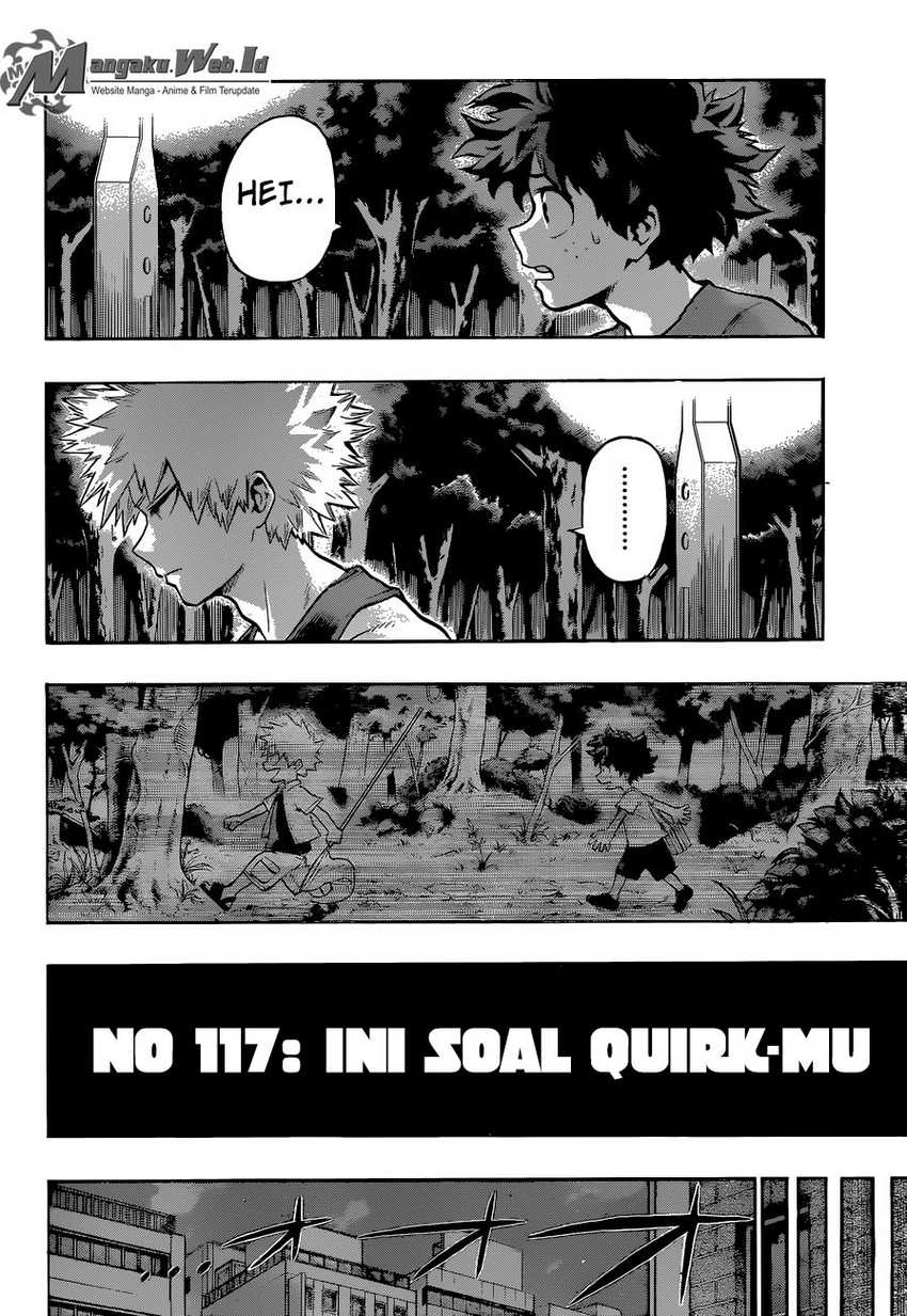 Boku no Hero Academia Chapter 117