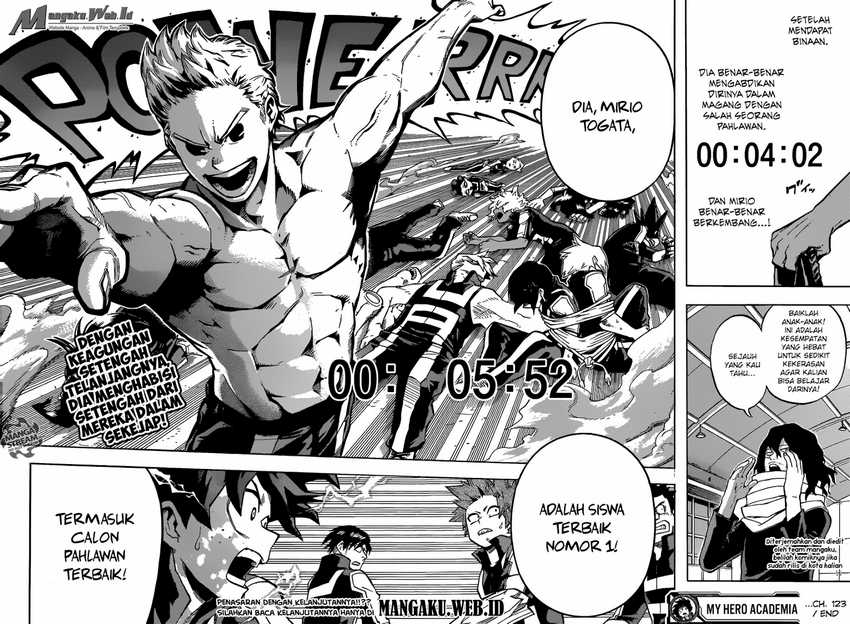 Boku no Hero Academia Chapter 123