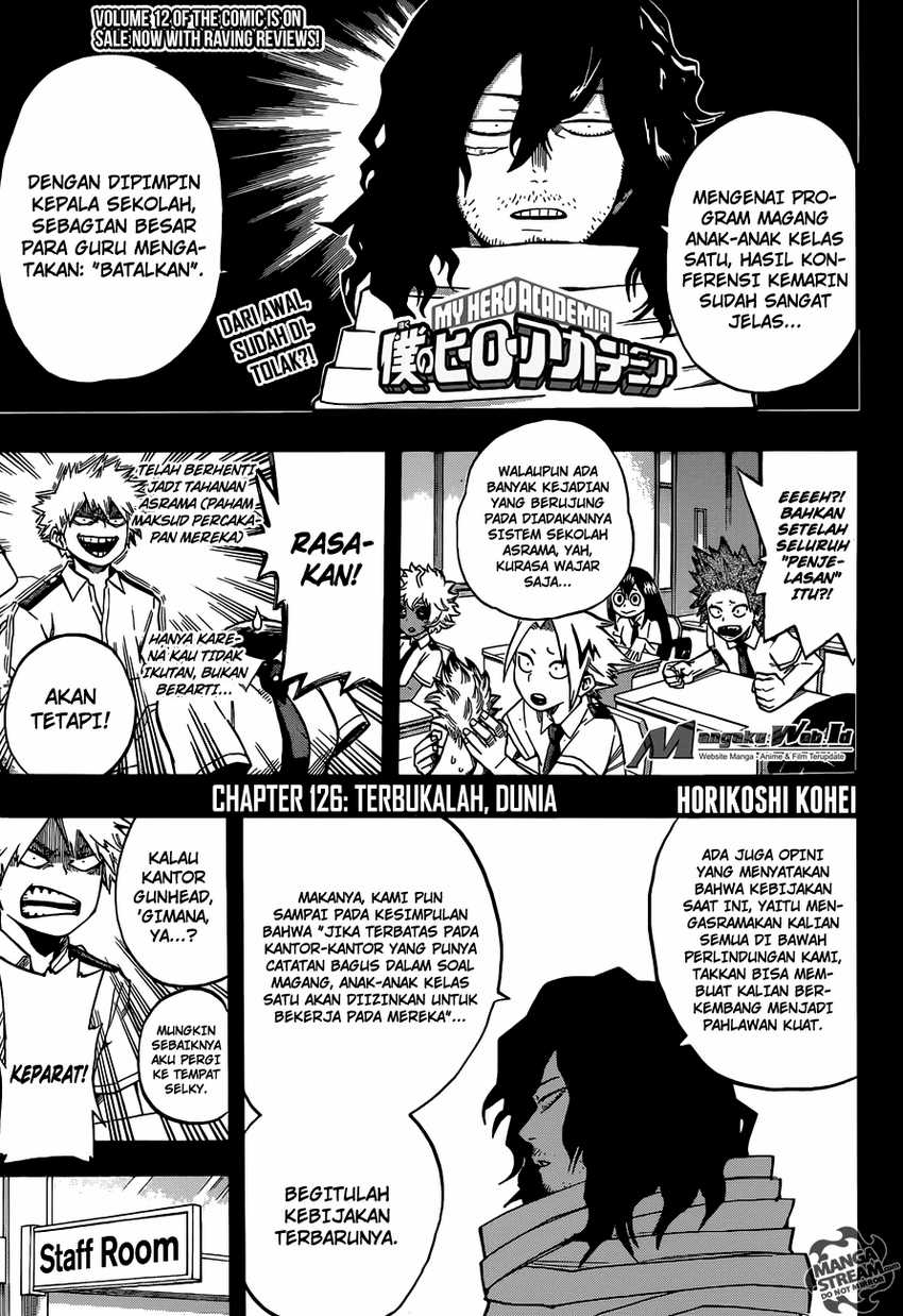 Boku no Hero Academia Chapter 126