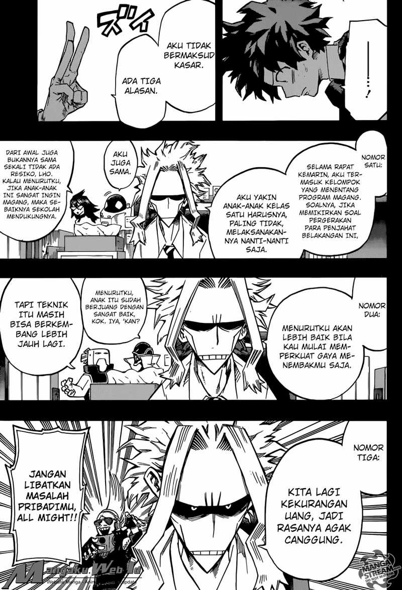 Boku no Hero Academia Chapter 126