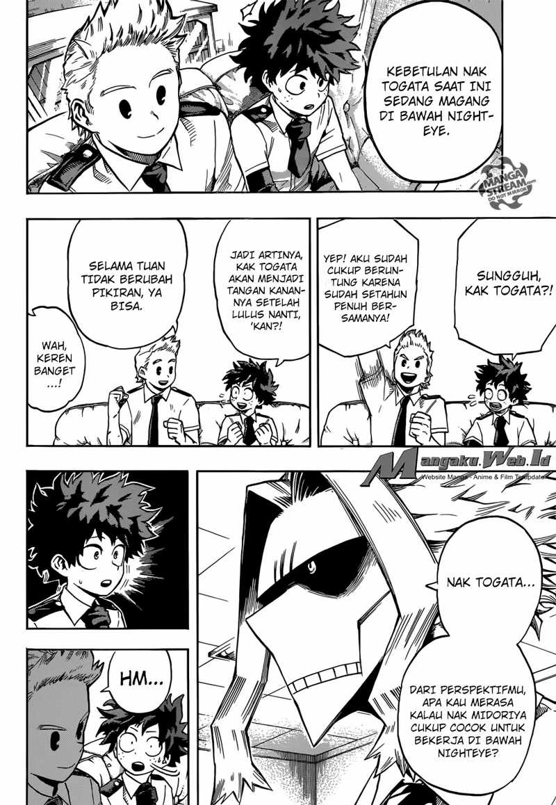 Boku no Hero Academia Chapter 126