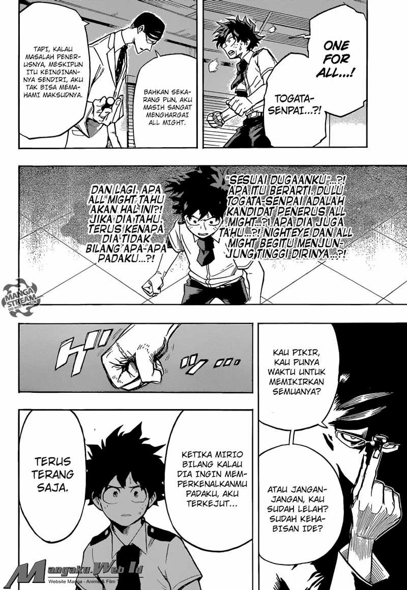 Boku no Hero Academia Chapter 127