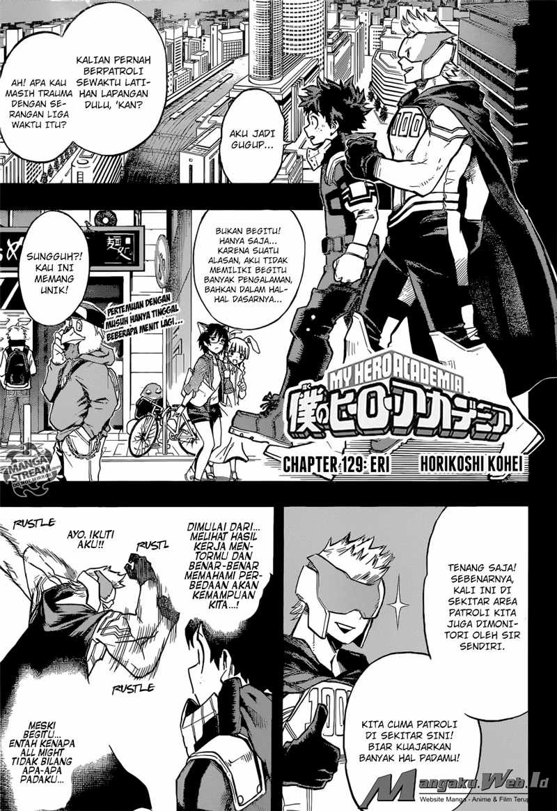 Boku no Hero Academia Chapter 129