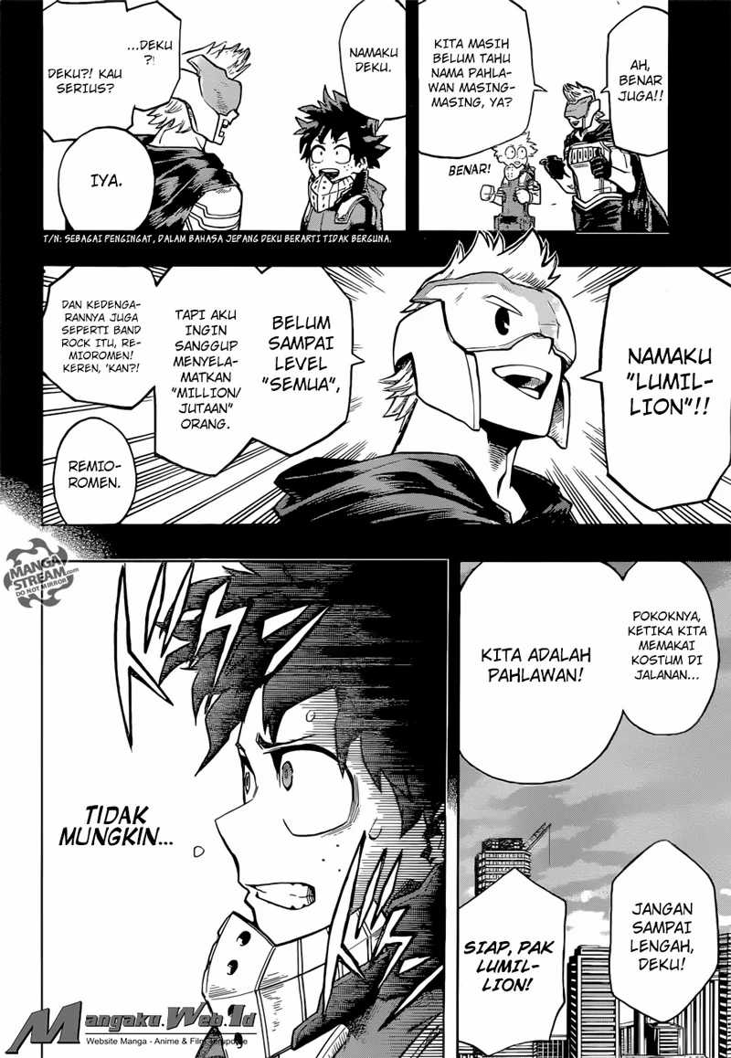 Boku no Hero Academia Chapter 129