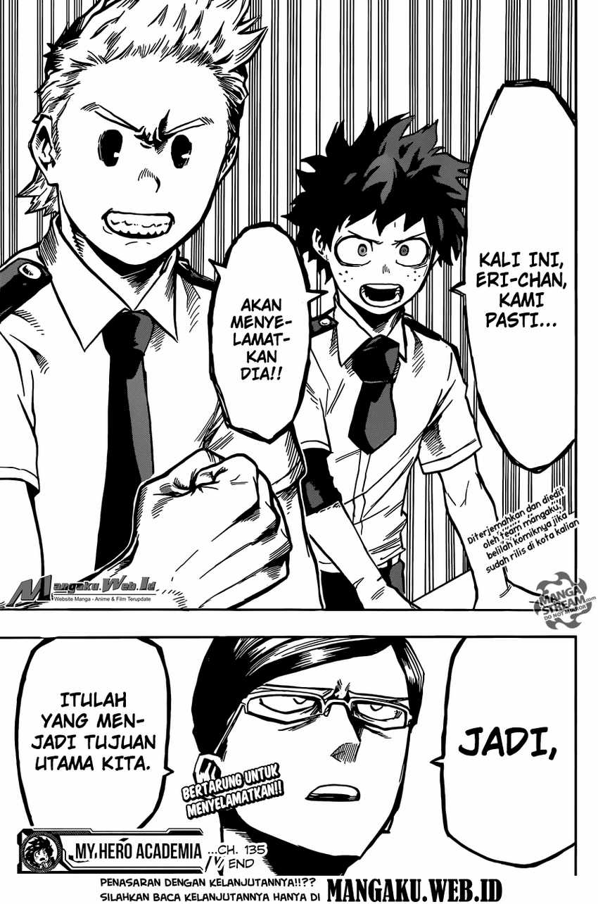 Boku no Hero Academia Chapter 135