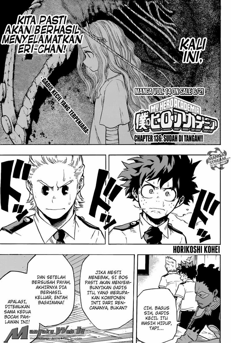 Boku no Hero Academia Chapter 136