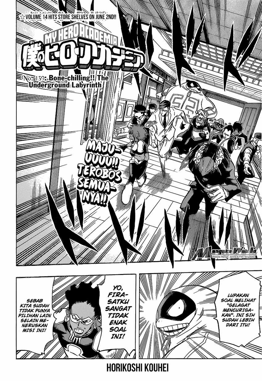 Boku no Hero Academia Chapter 139