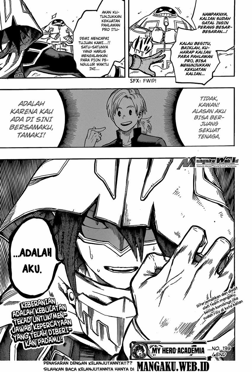 Boku no Hero Academia Chapter 139