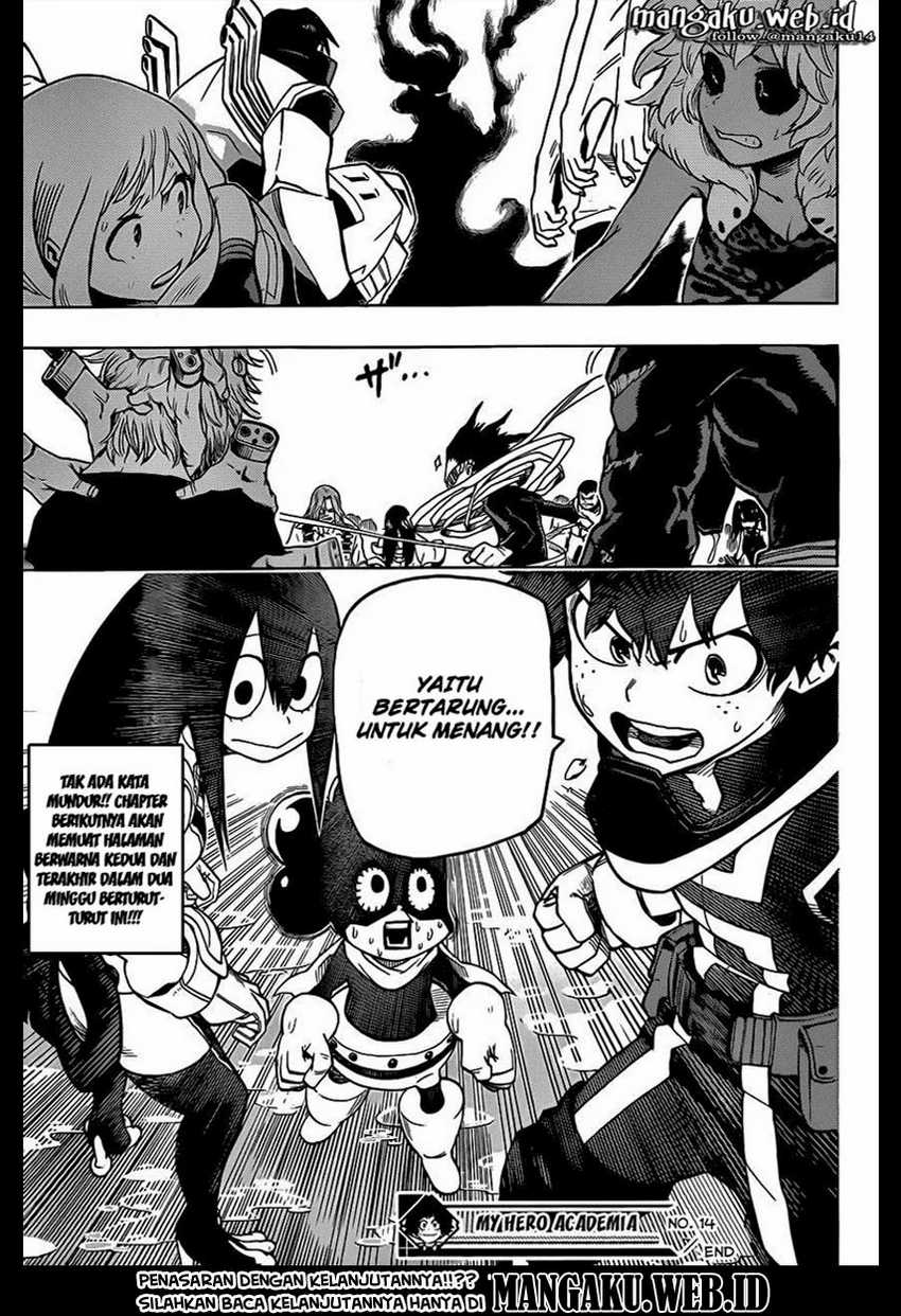 Boku no Hero Academia Chapter 14