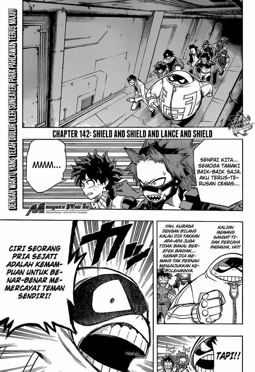 Boku no Hero Academia Chapter 142