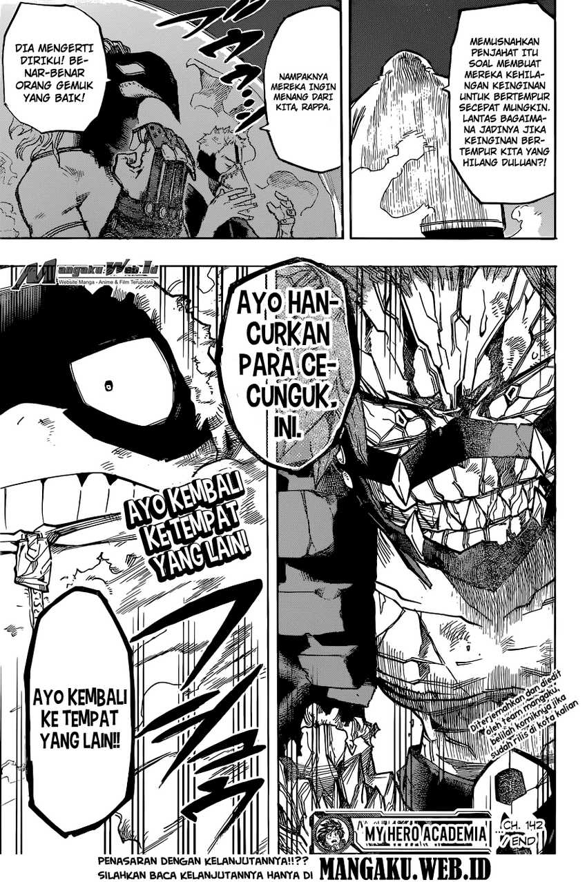 Boku no Hero Academia Chapter 142