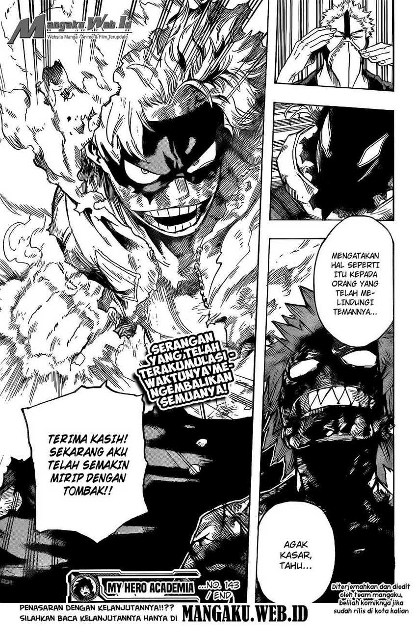 Boku no Hero Academia Chapter 143