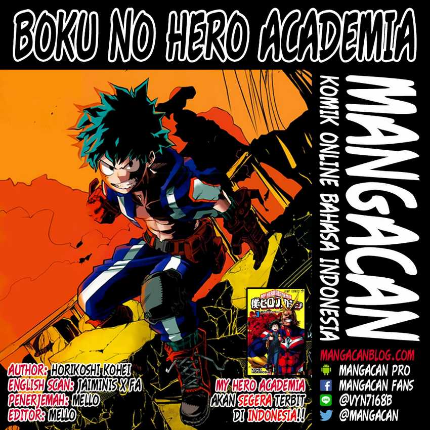 Boku no Hero Academia Chapter 145