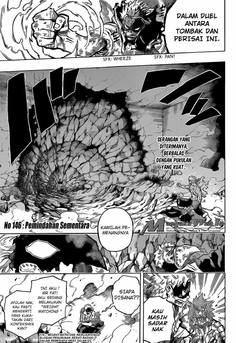 Boku no Hero Academia Chapter 146