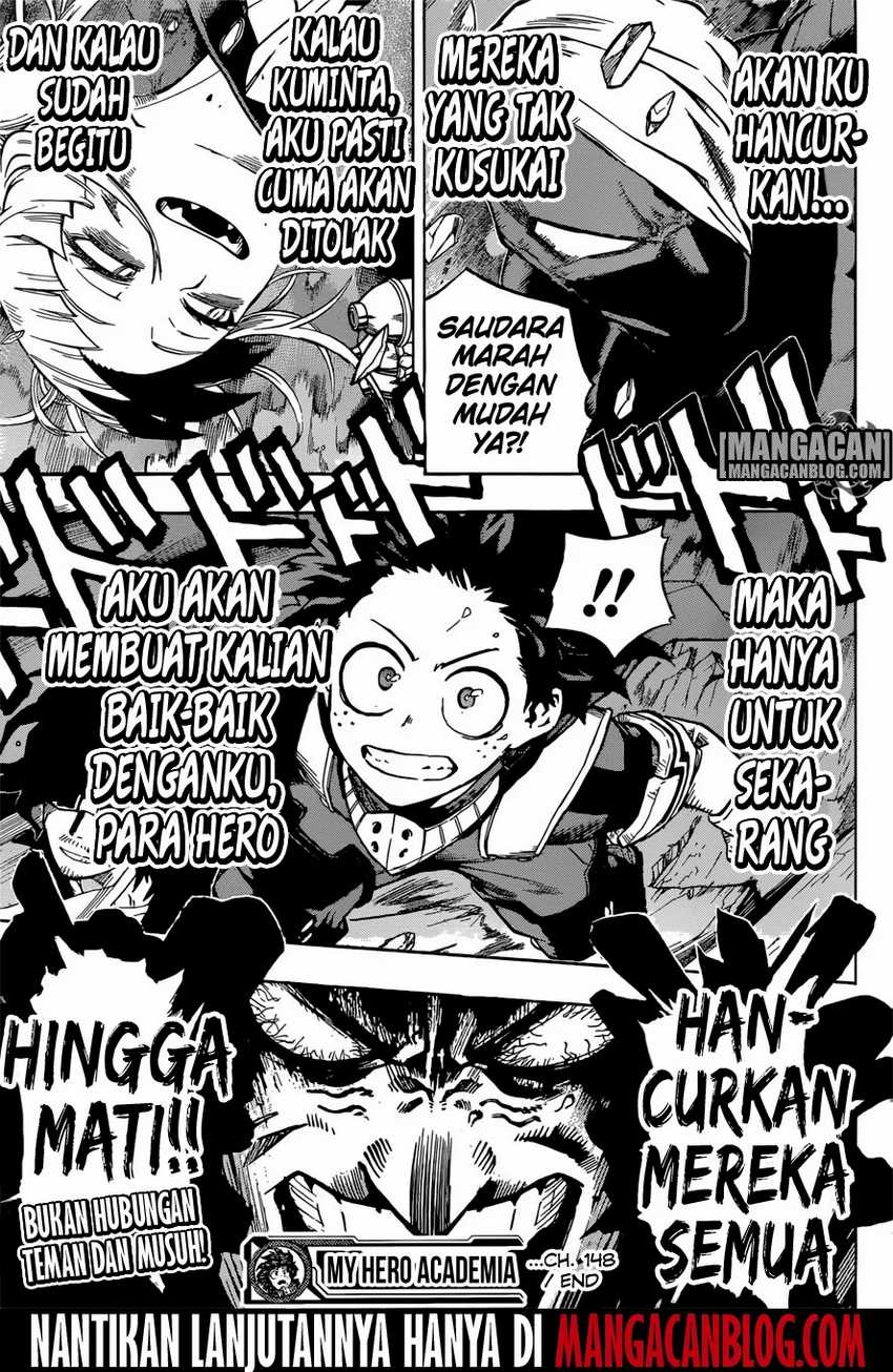 Boku no Hero Academia Chapter 148