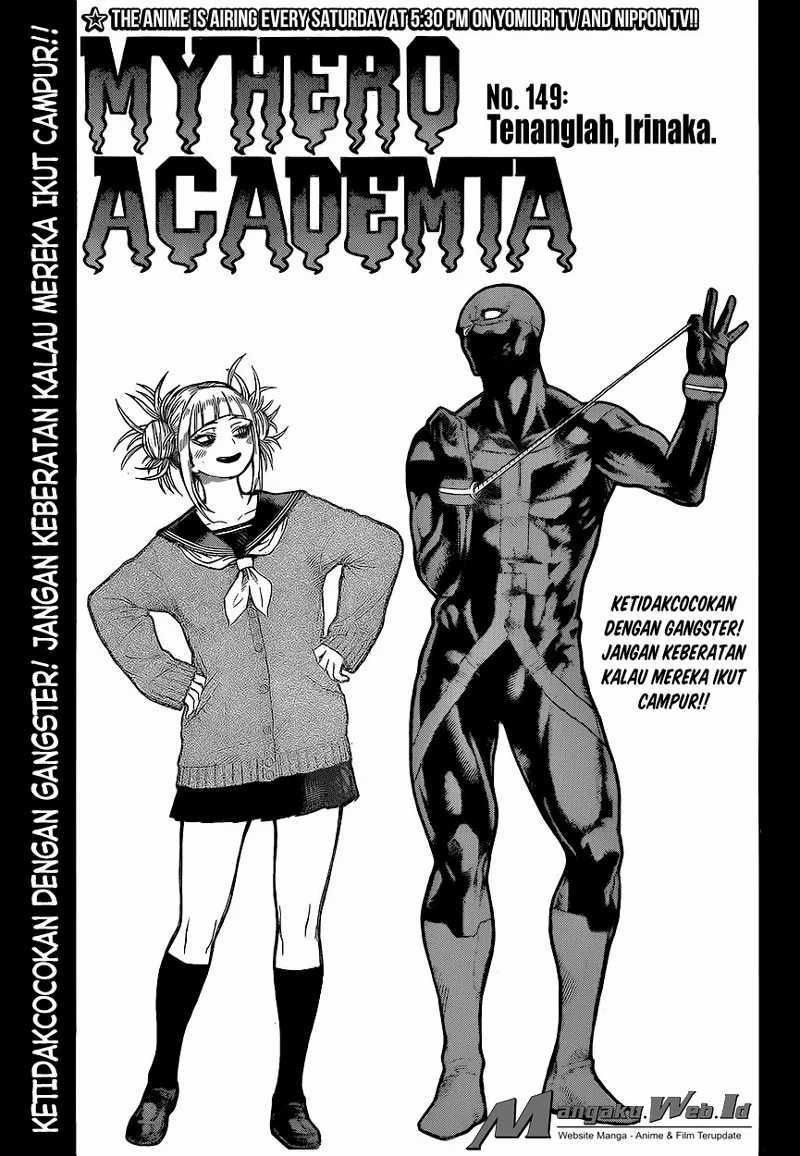 Boku no Hero Academia Chapter 149