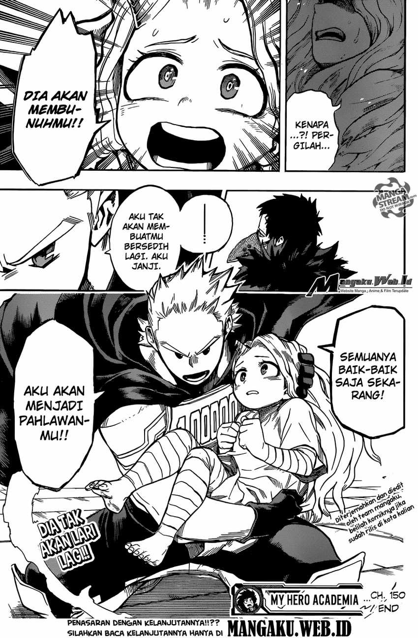 Boku no Hero Academia Chapter 150